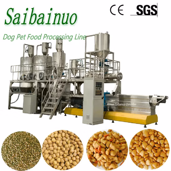 Pet Dog Cat Floating Sinking Fish Feed Food Processing Making Extruder Machine